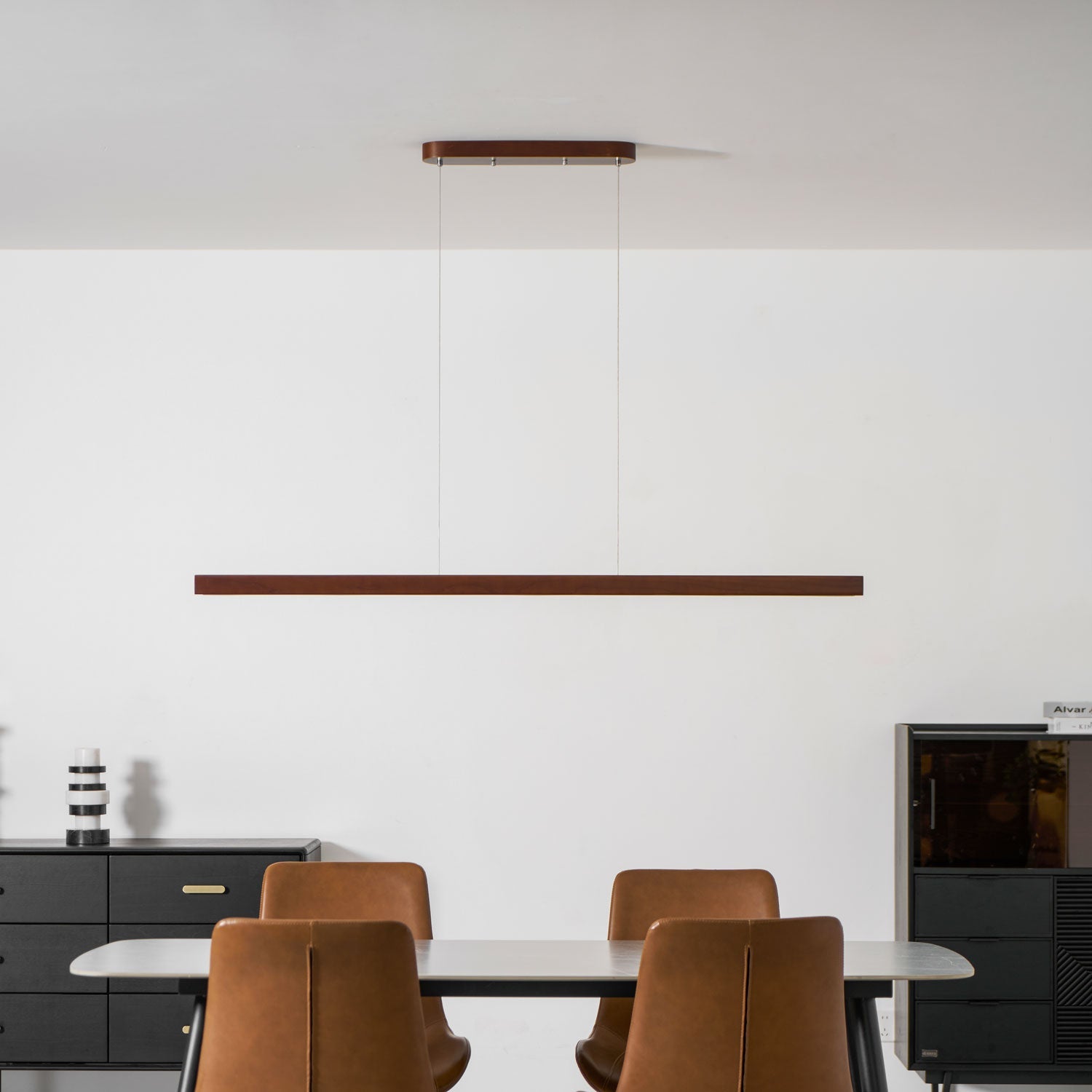 Lampada a sospensione lineare Lioriiro