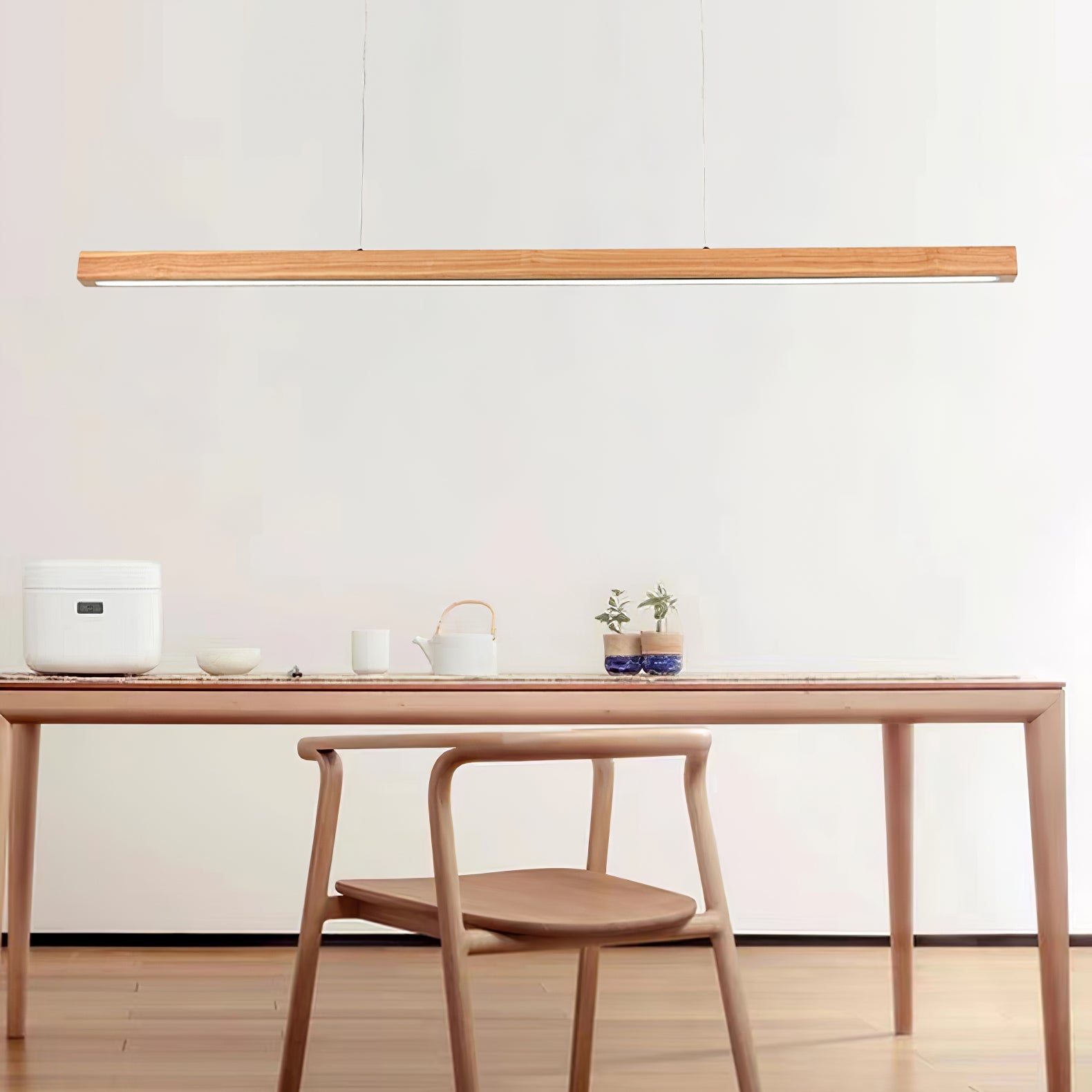 Lampada a sospensione lineare Lioriiro