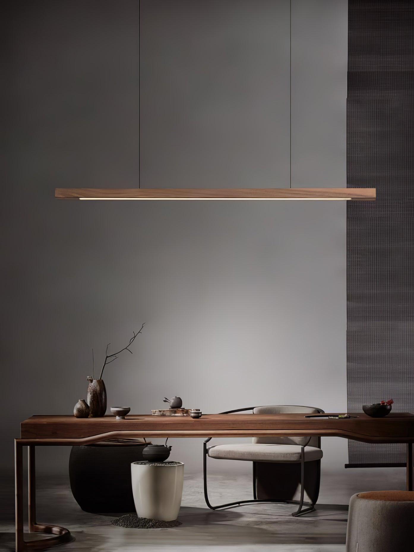 Lampada a sospensione lineare Lioriiro