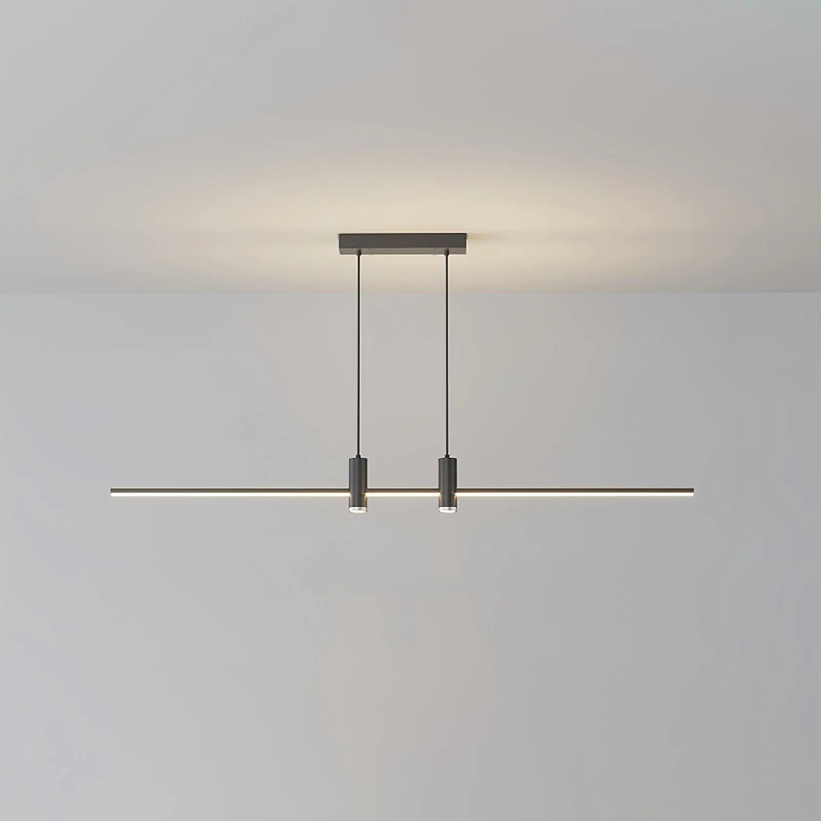 Lampada a sospensione lineare Chiisali