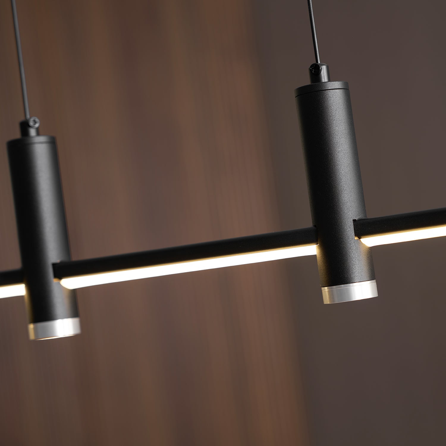 Lampada a sospensione lineare Chiisali