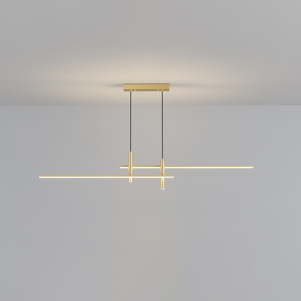 Lampada a sospensione lineare Terora