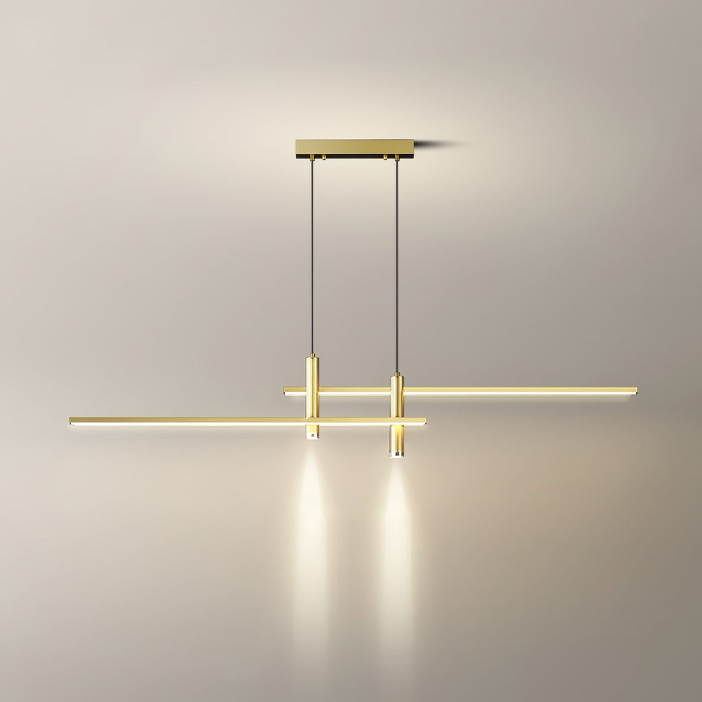 Lampada a sospensione lineare Terora