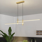 Lampada a sospensione lineare Terora