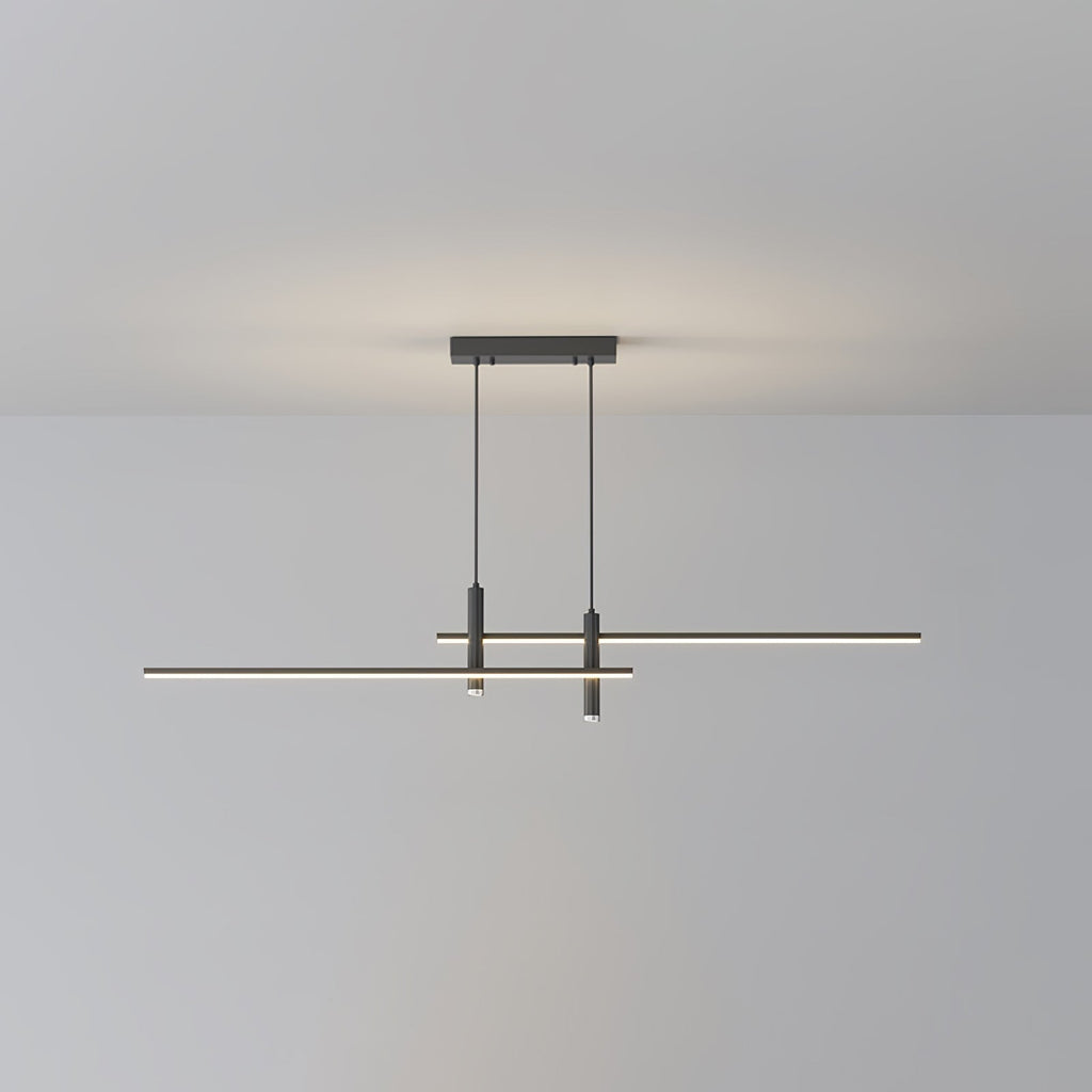 Lampada a sospensione lineare Terora