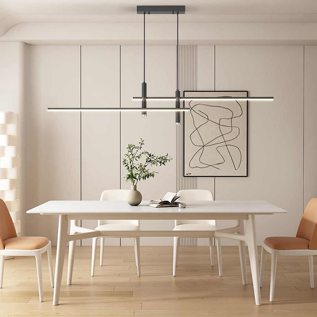 Lampada a sospensione lineare Terora