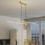 Lampada a sospensione lineare Terora