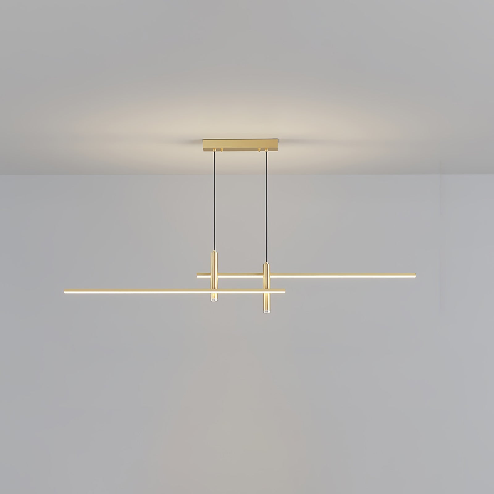 Lampada a sospensione lineare Terora