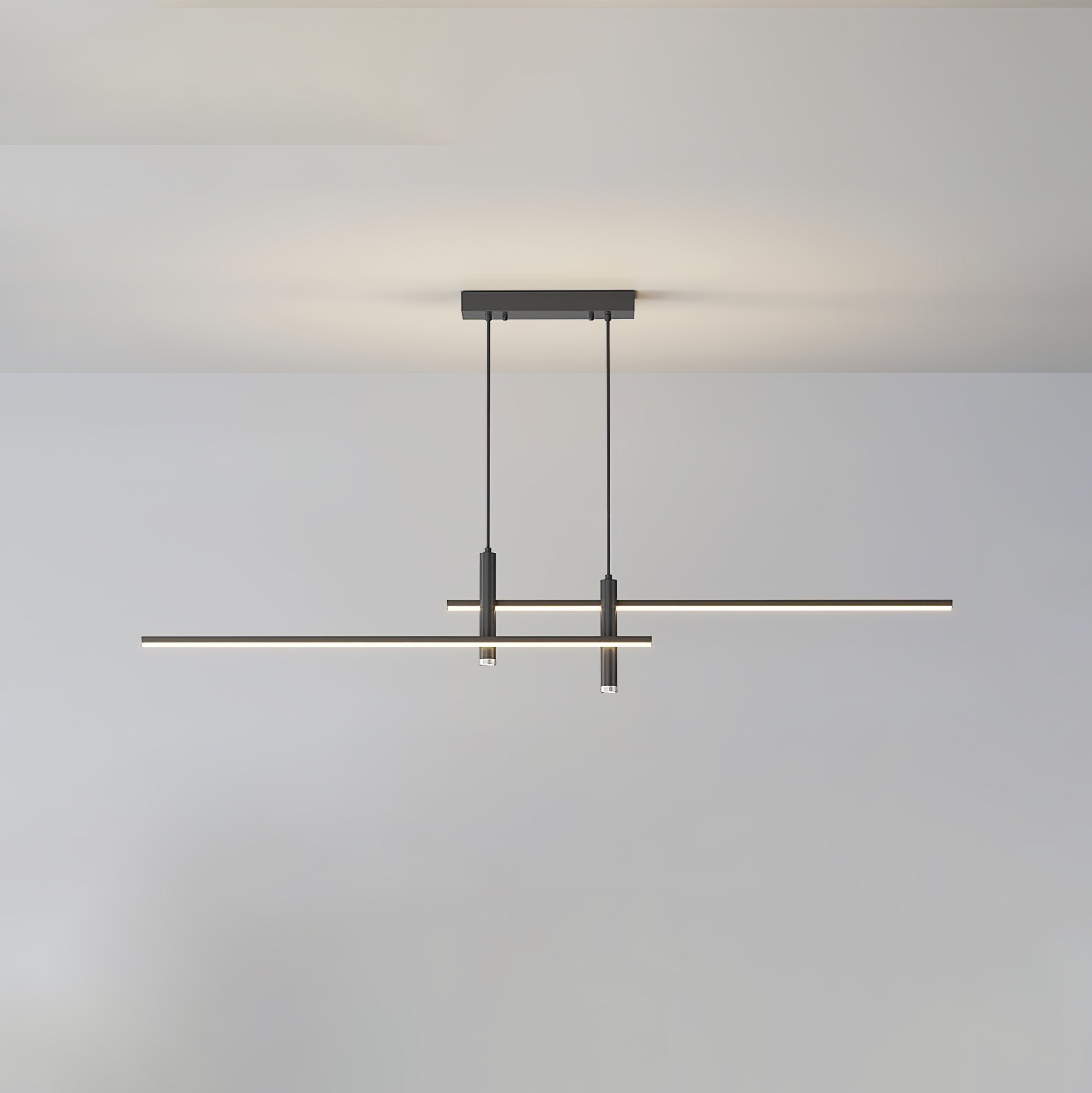 Lampada a sospensione lineare Terora