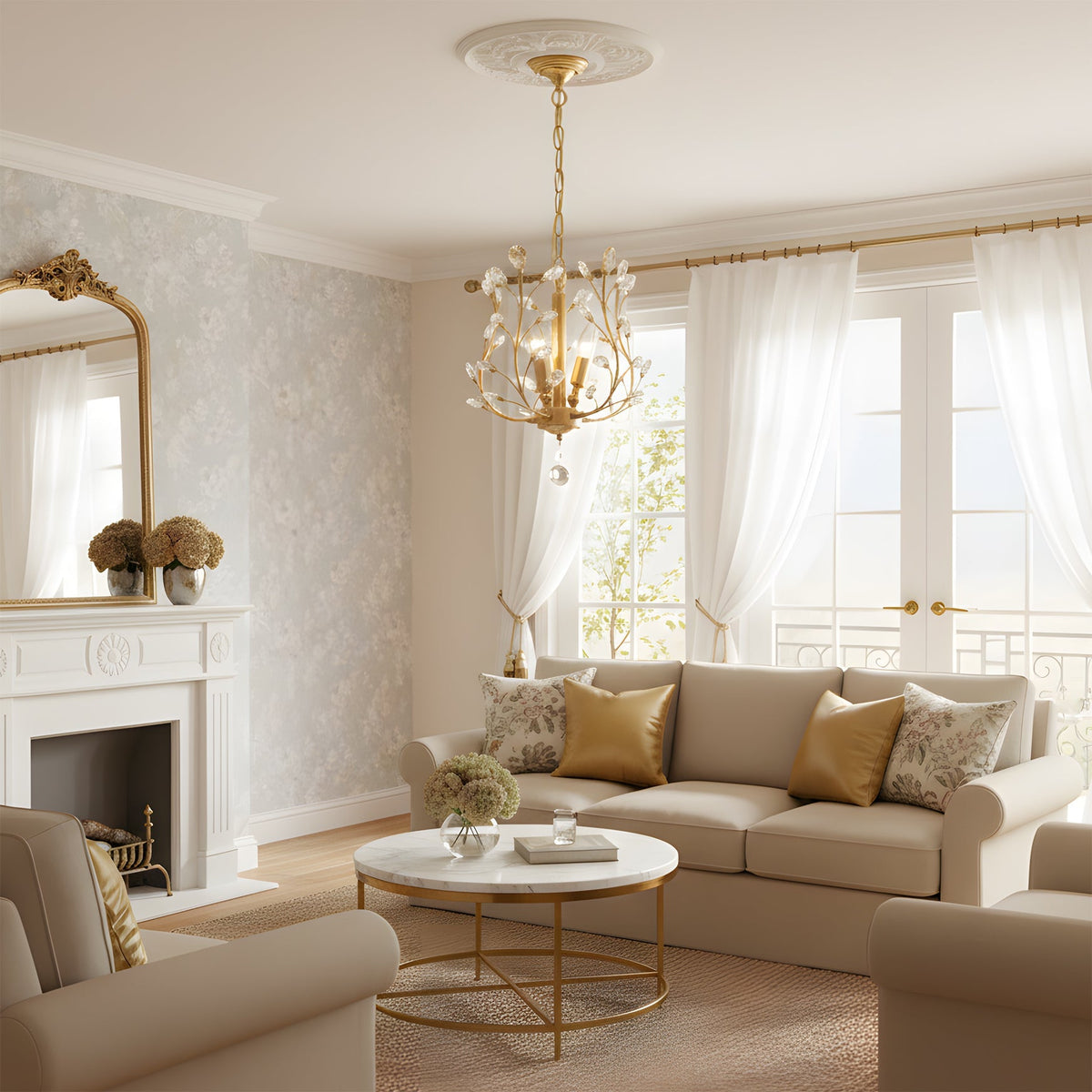 Lofami Crystal Pendant Lamp – detail 7