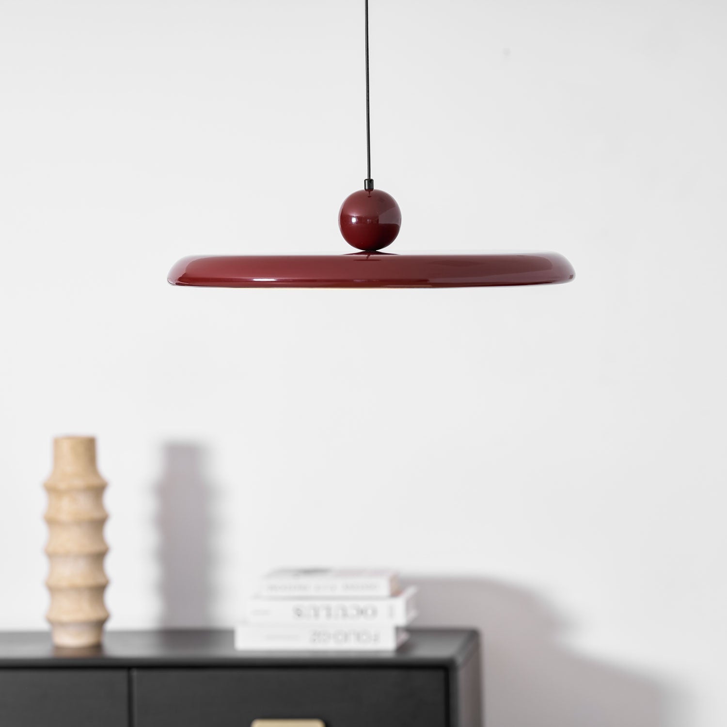 Lampada a sospensione rotonda Ororella