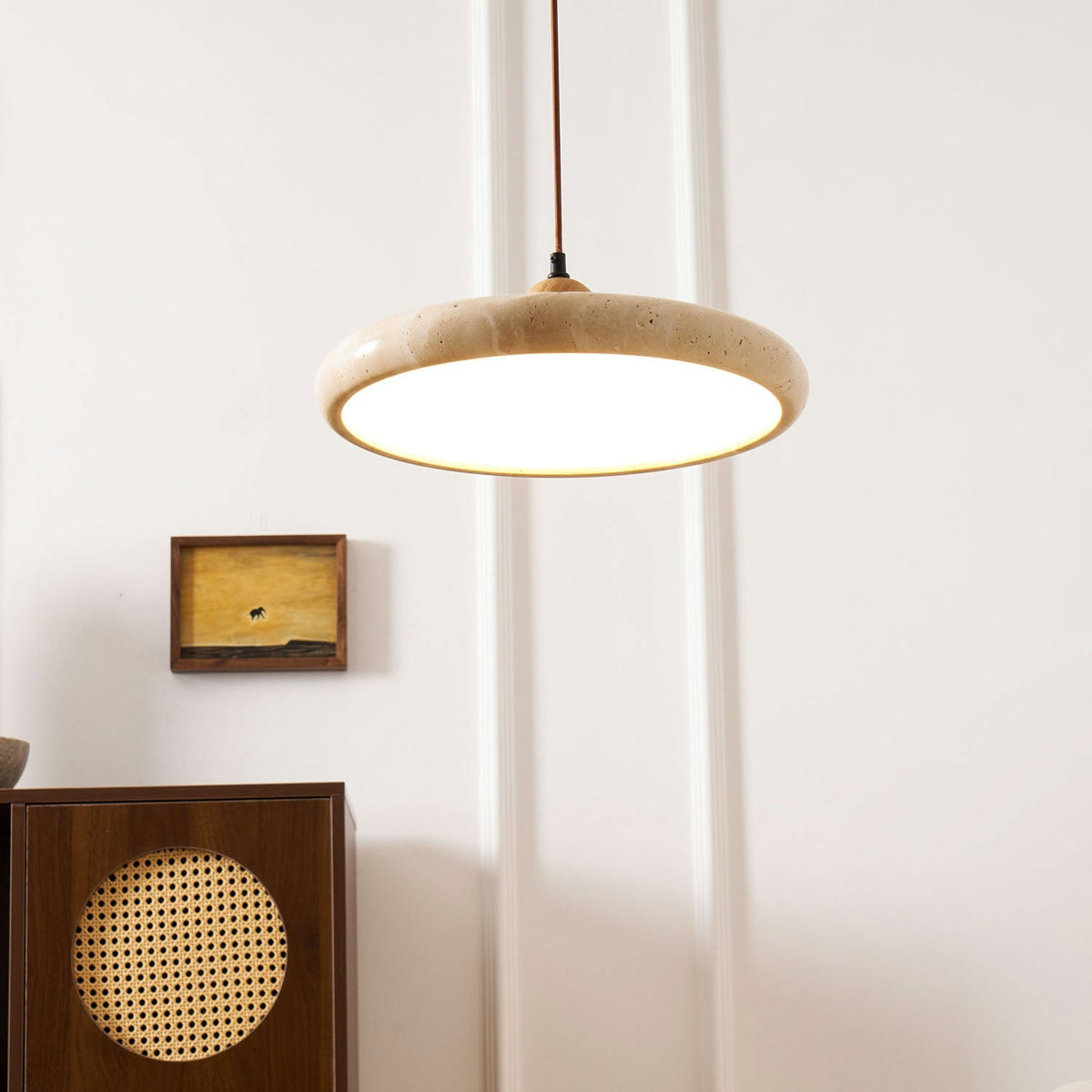 Lola Travertine Pendant Light – detail 19