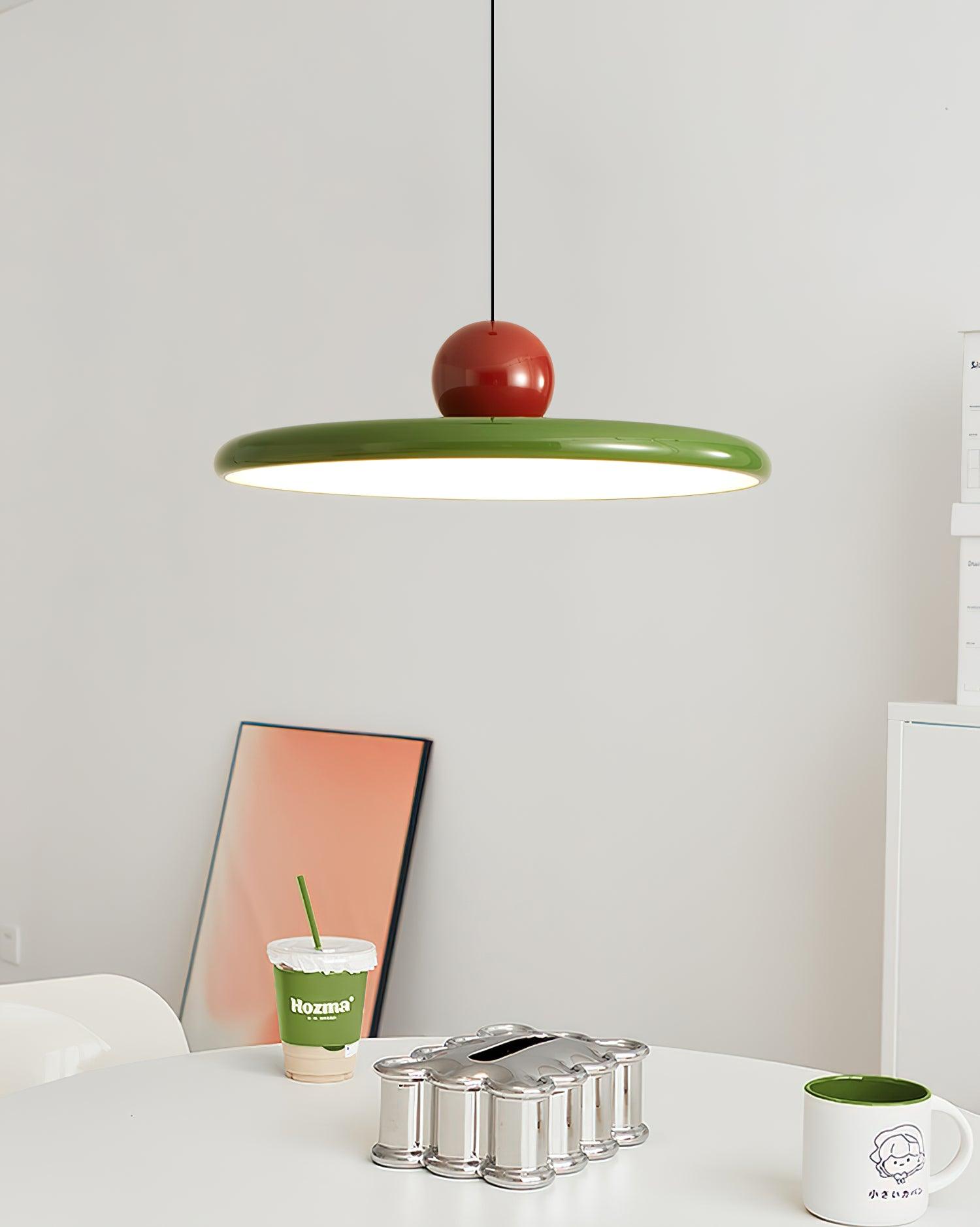 Lampada a sospensione rotonda Ororella