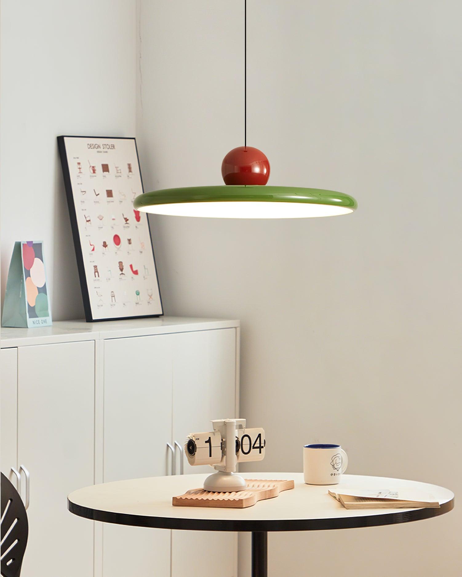 Lampada a sospensione rotonda Ororella
