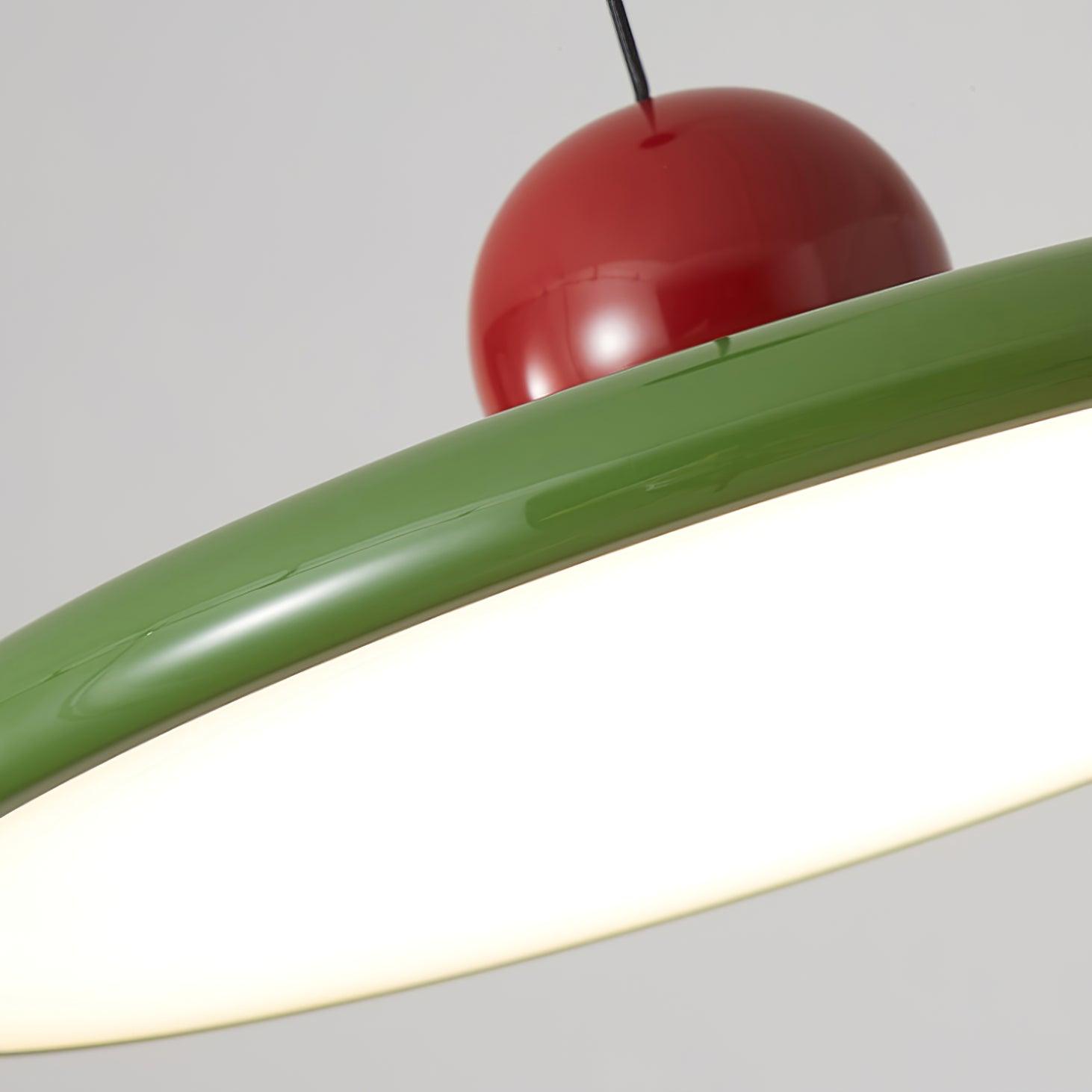 Lampada a sospensione rotonda Ororella