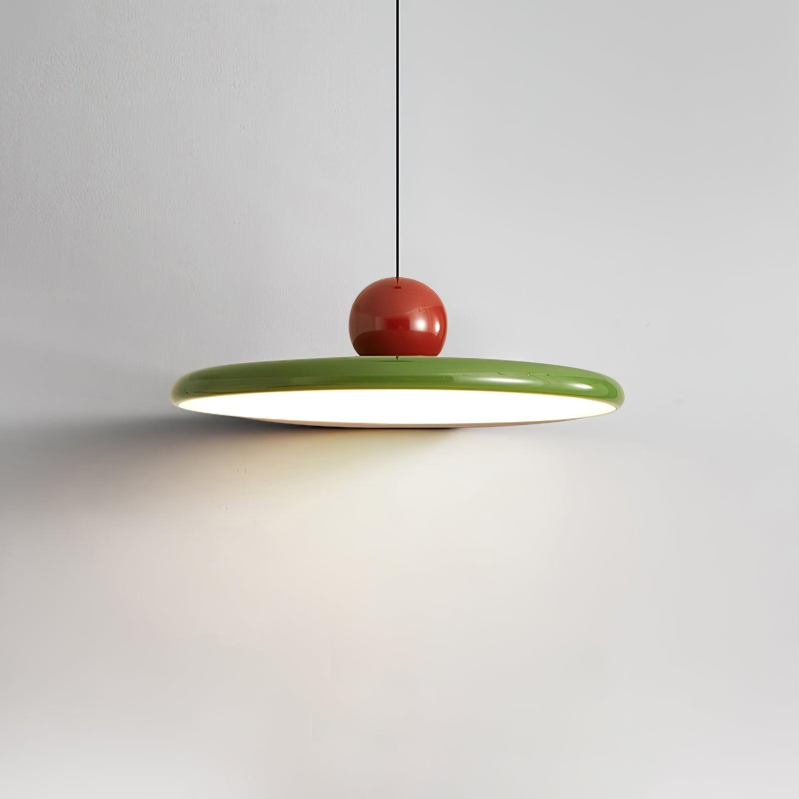 Lampada a sospensione rotonda Ororella
