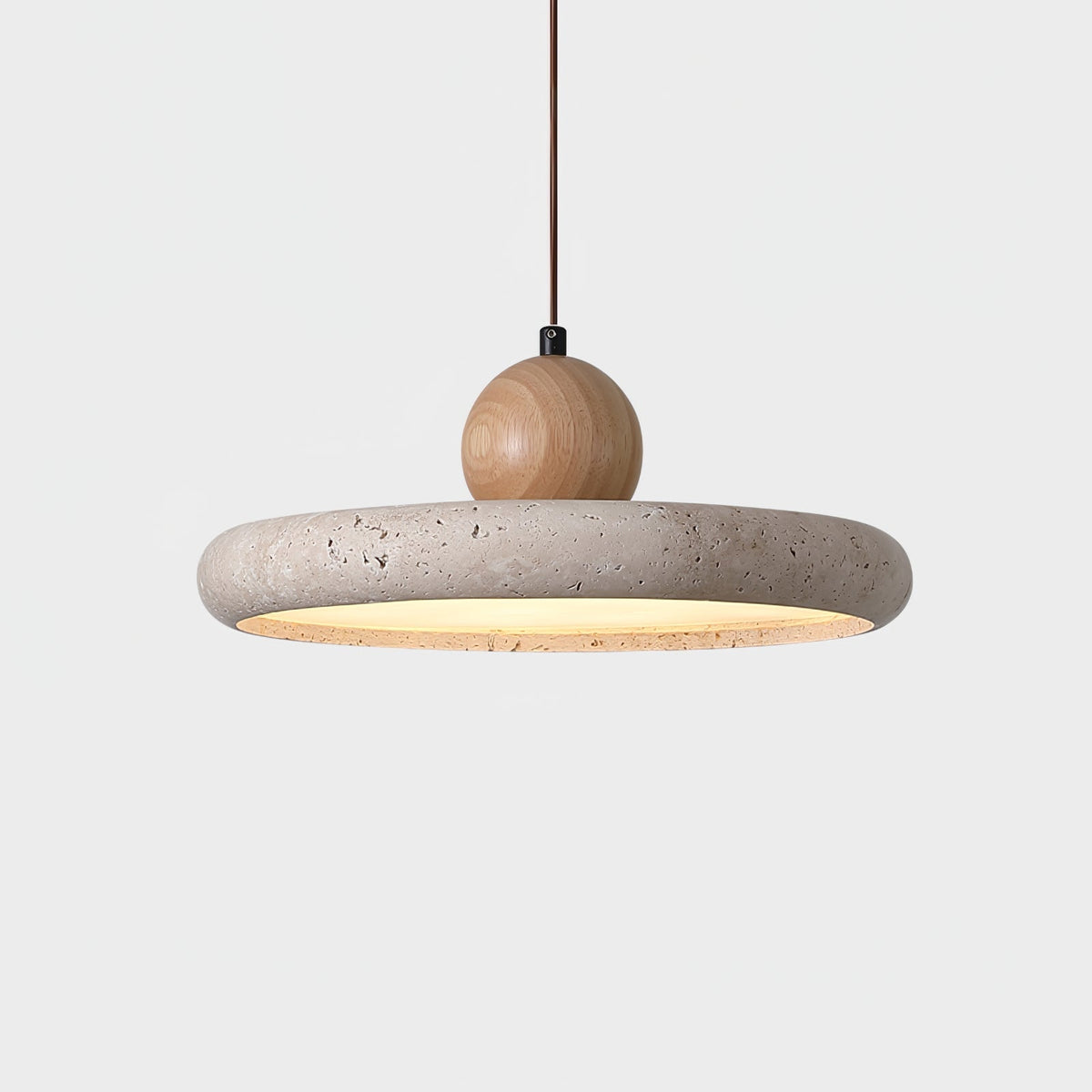 Lola Travertine Pendant Light – detail 15