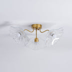 Plafoniera floreale Deleroli