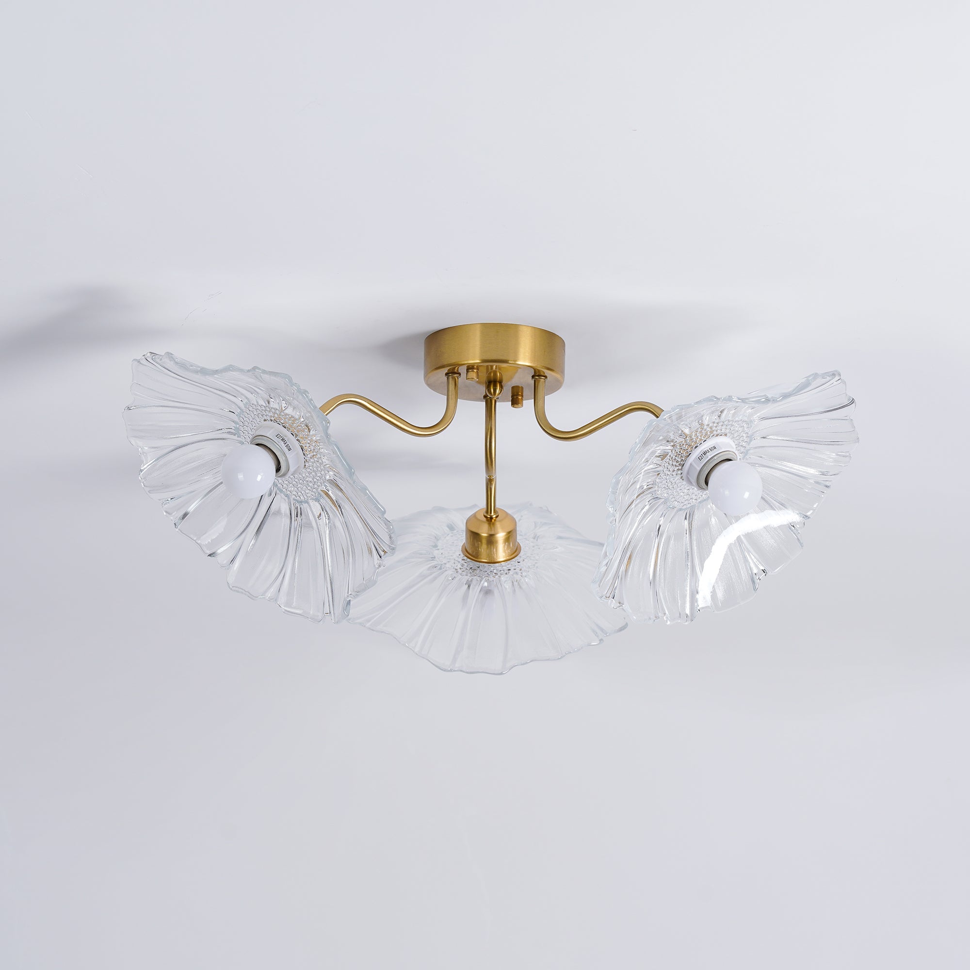 Plafoniera floreale Deleroli