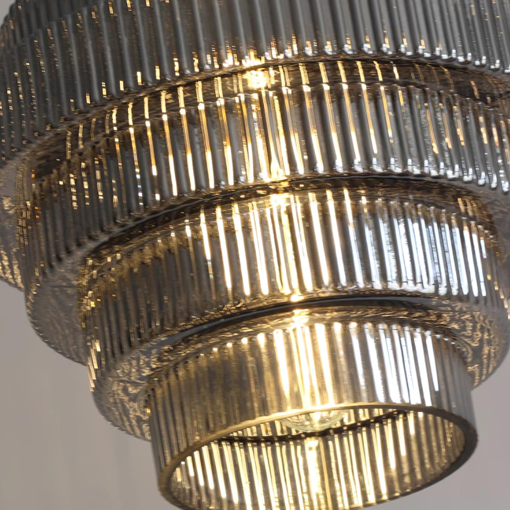 Lampada a sospensione scanalata Loeri