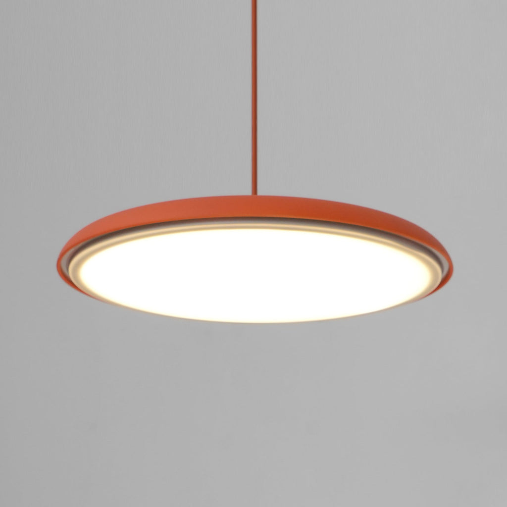 Lampada a sospensione rotonda Luciro