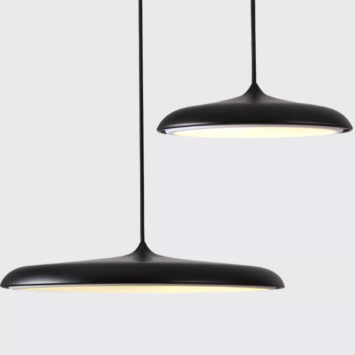 Lampada a sospensione rotonda Luciro