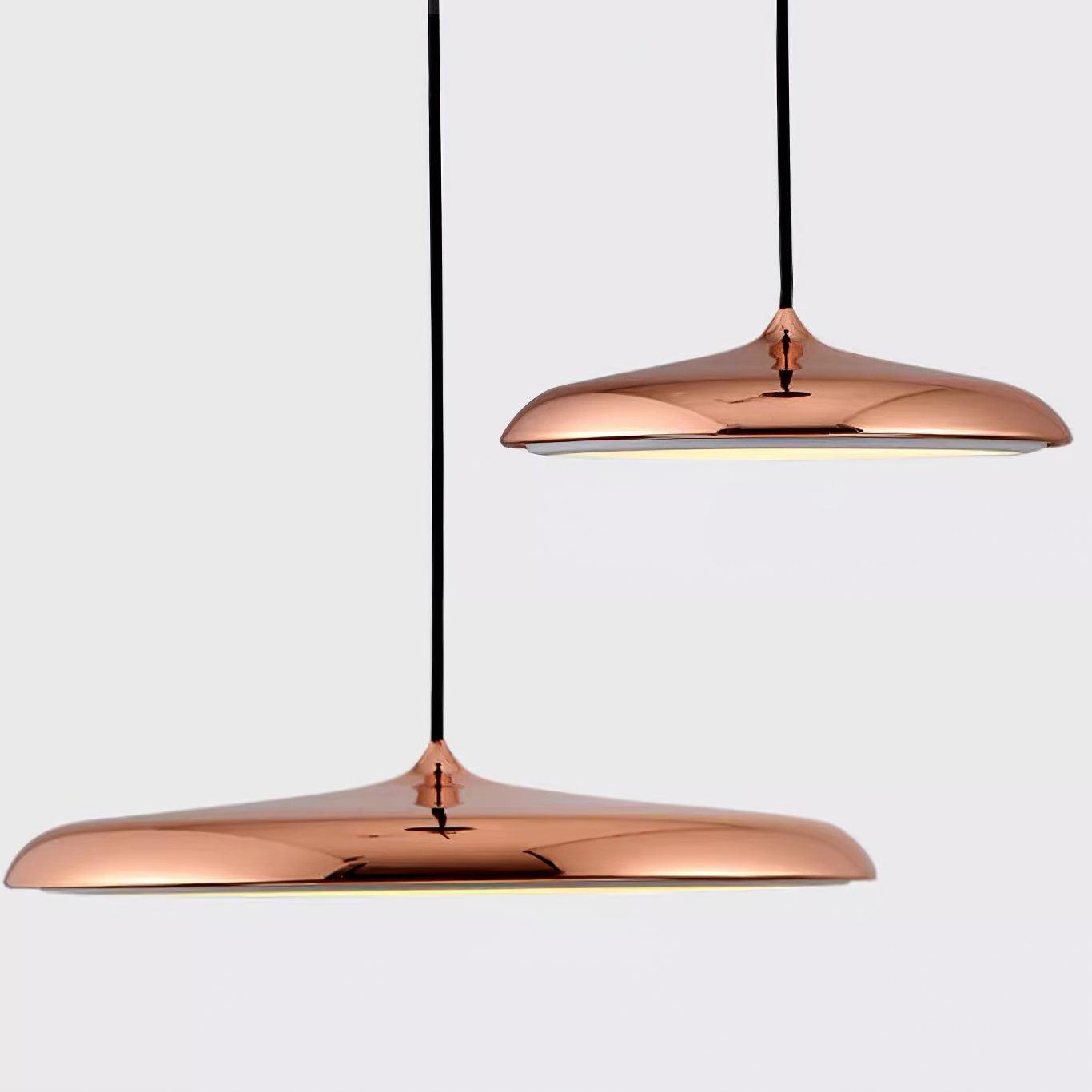 Lampada a sospensione rotonda Luciro