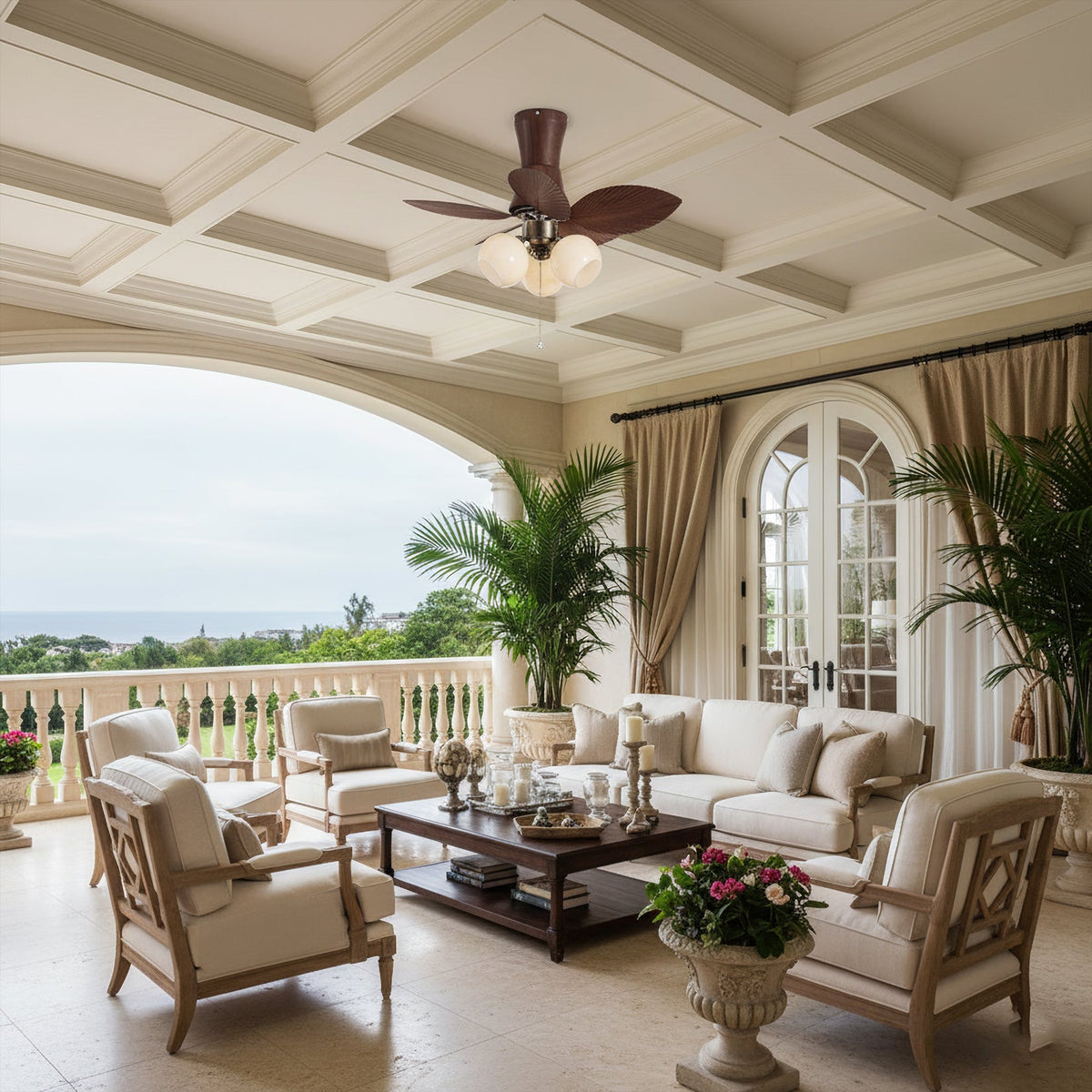 Malibu Ceiling Fan Light – detail 5