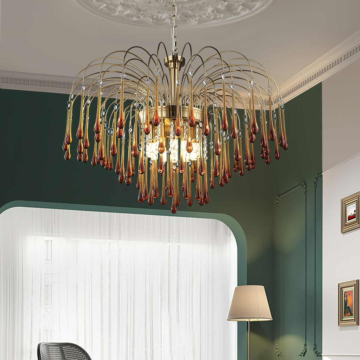 Lampadario vintage Elero