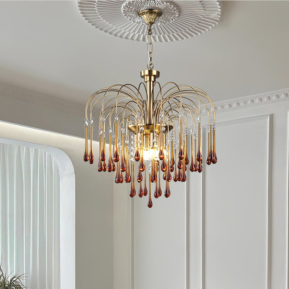 Lampadario vintage Elero