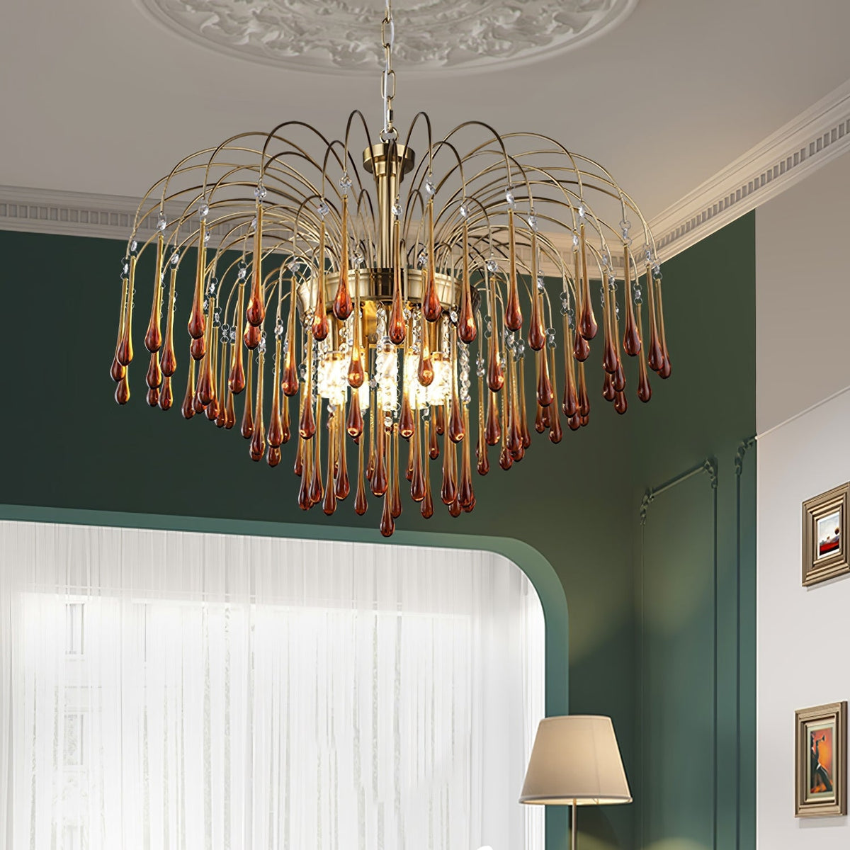 Lampadario vintage Elero