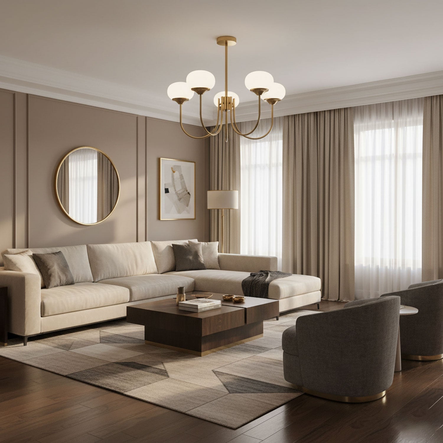 Lampadario moderno Loori
