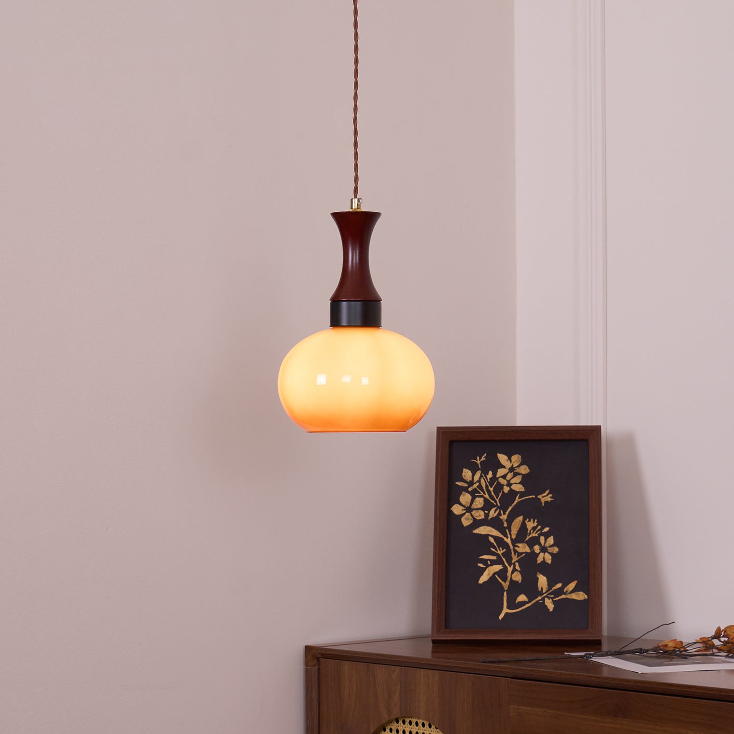 Lampada a sospensione tubolare Calavenzo