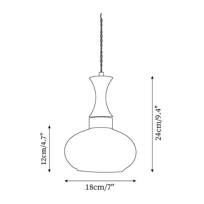Lampada a sospensione tubolare Calavenzo