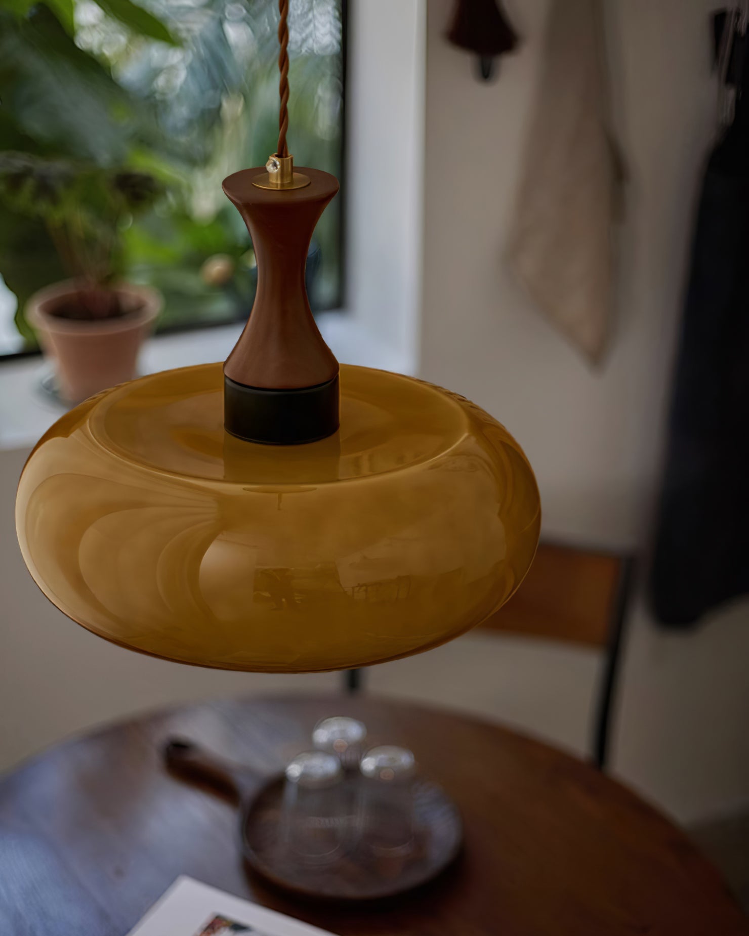 Lampada a sospensione vintage Lucoriana