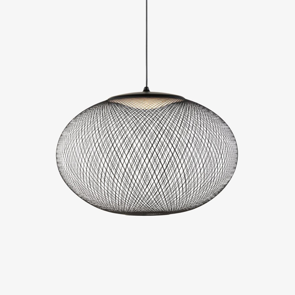 Lampada a sospensione Zoryll in rete metallica