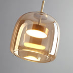 Lampada a sospensione globo Sanmora