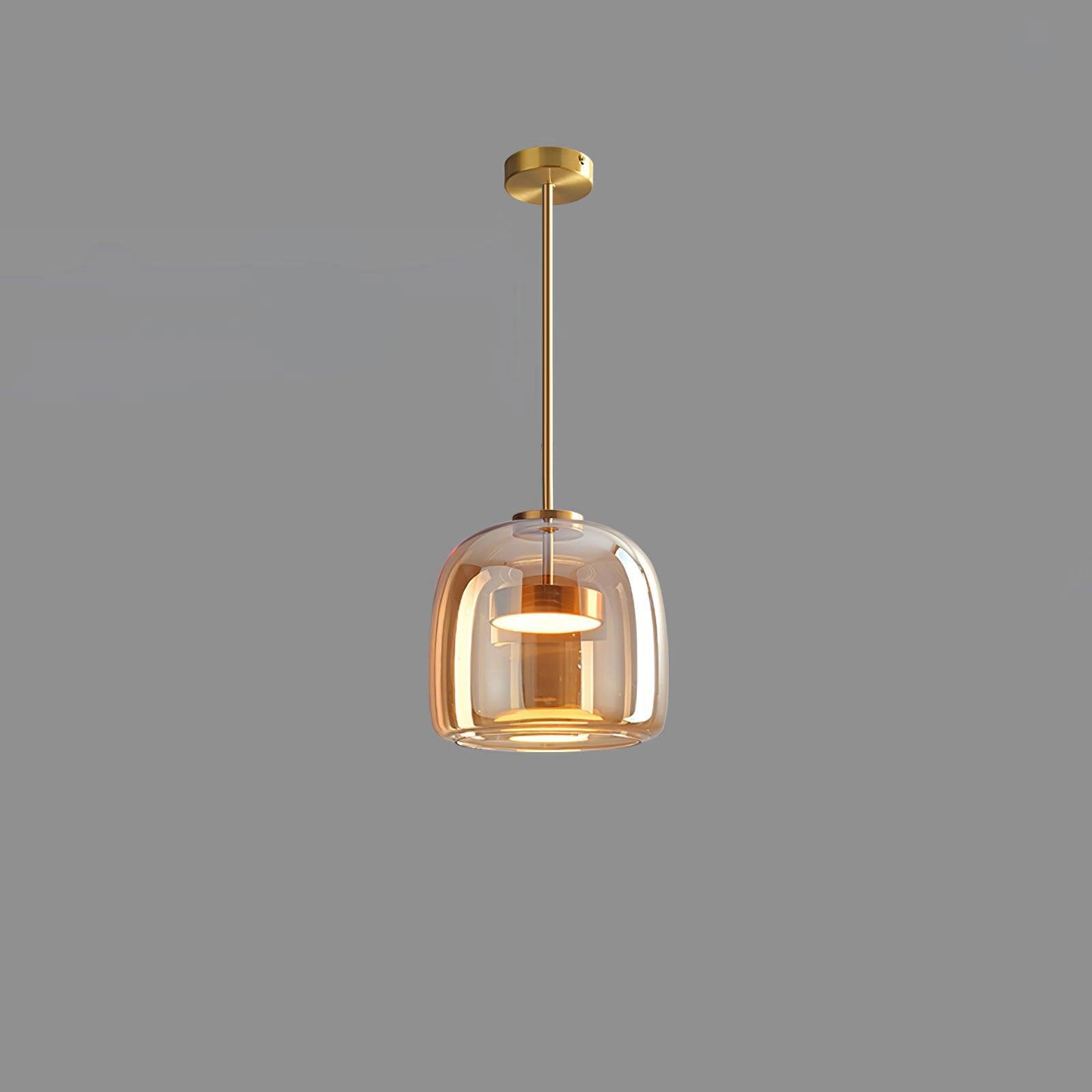 Lampada a sospensione globo Sanmora