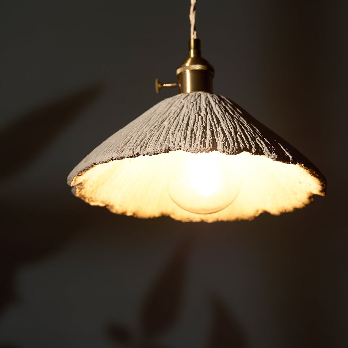 Microcement Pendant Lamp - Vakkerlight