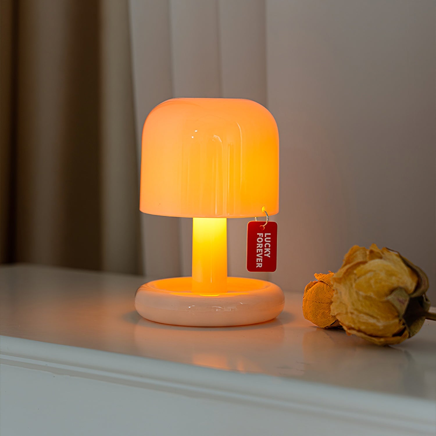 Lampada da tavolo a fungo Luminara
