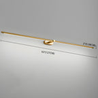 Applique da parete lineare Amovo
