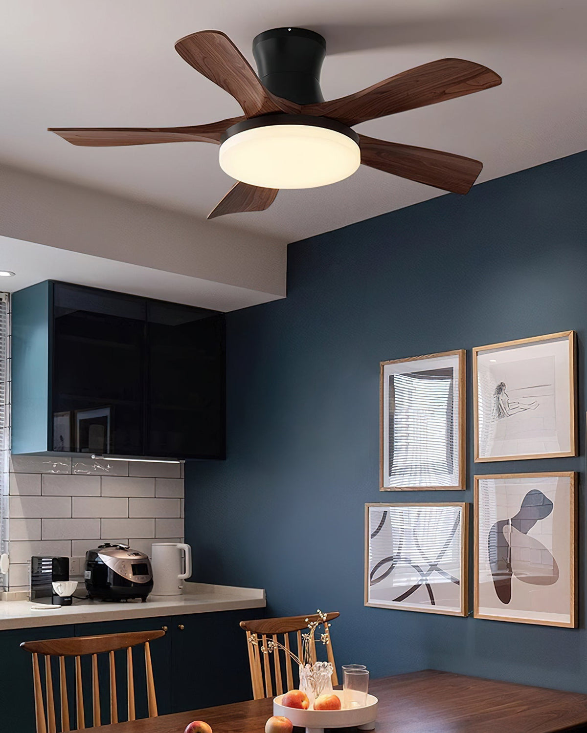 Plafoniera con ventilatore Perarni