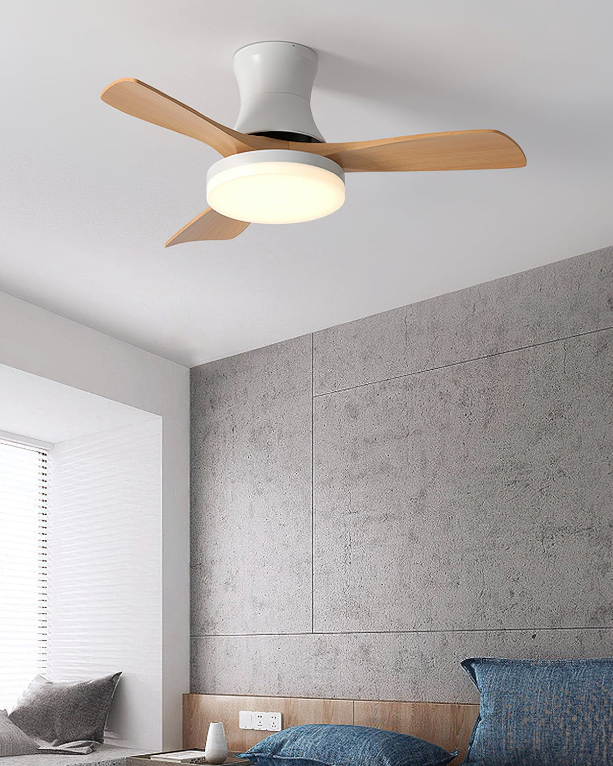 Plafoniera con ventilatore Perarni