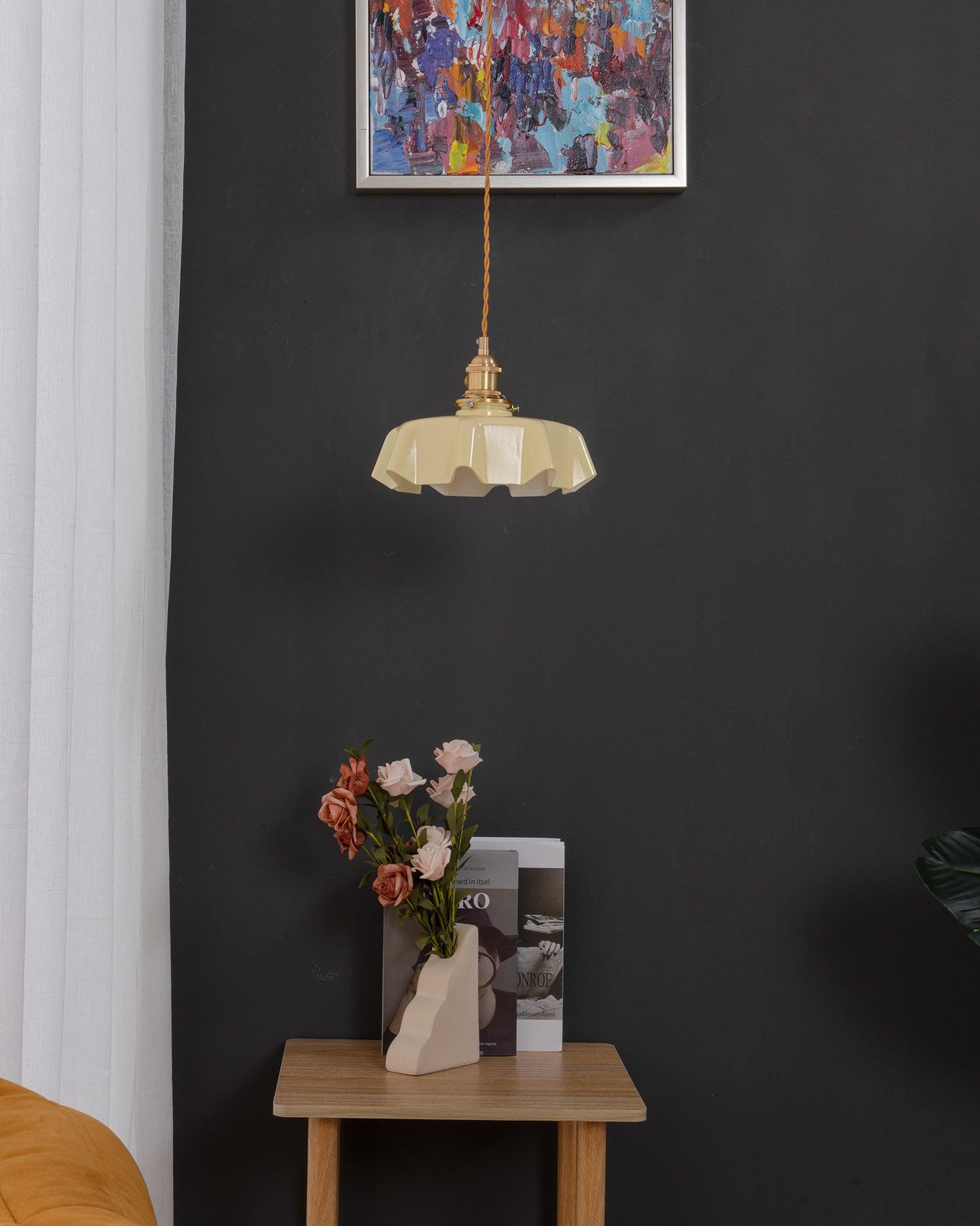 Lampada a sospensione vintage Ameliro