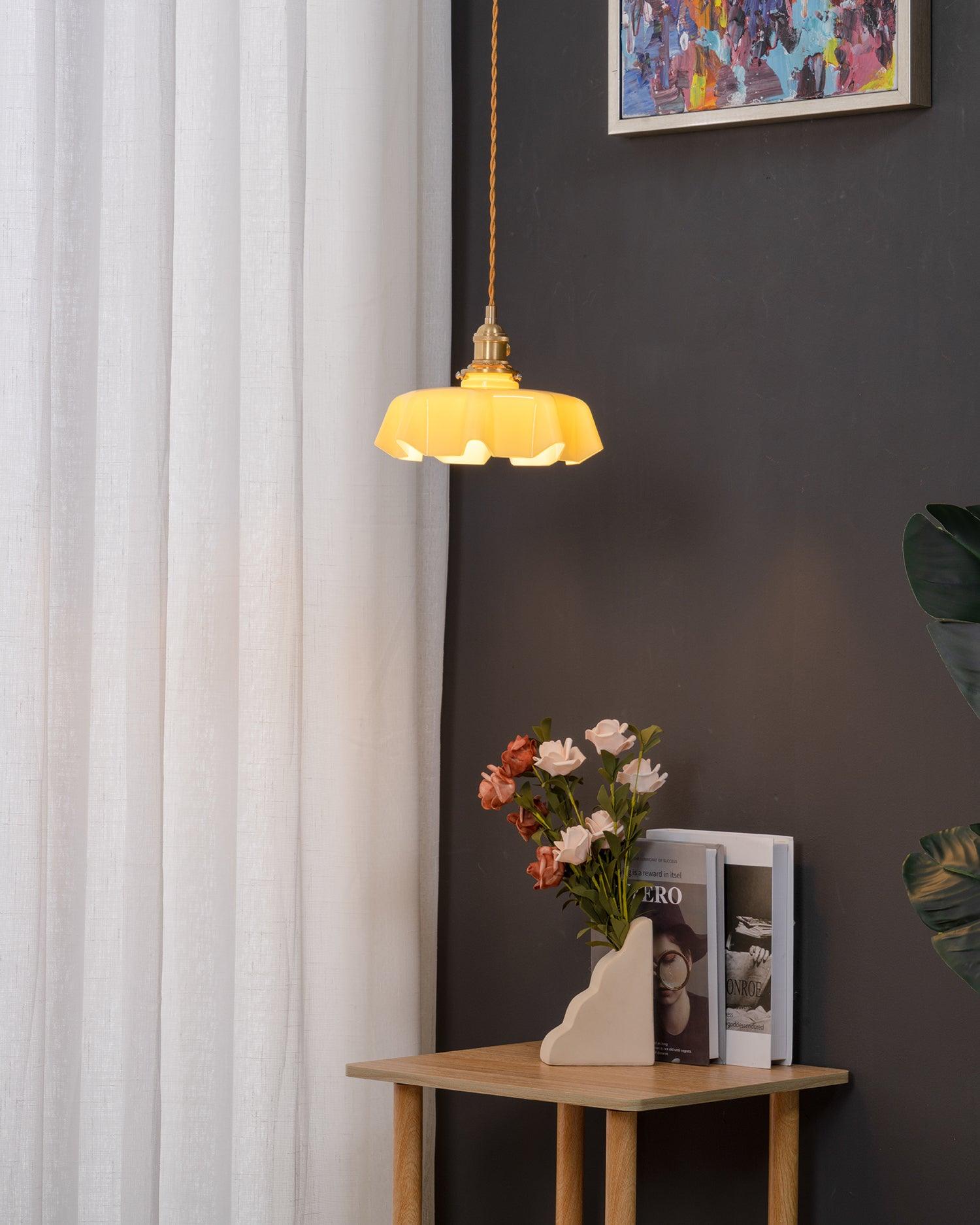 Lampada a sospensione vintage Ameliro