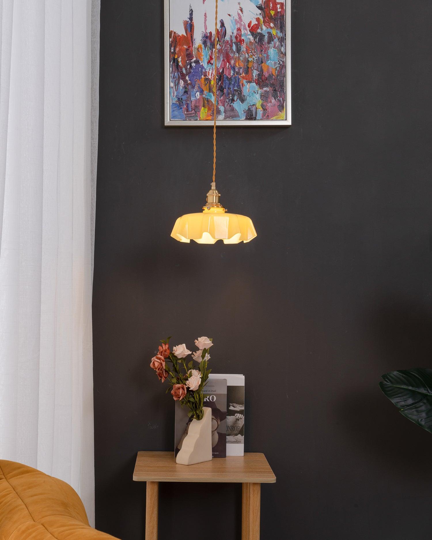 Lampada a sospensione vintage Ameliro
