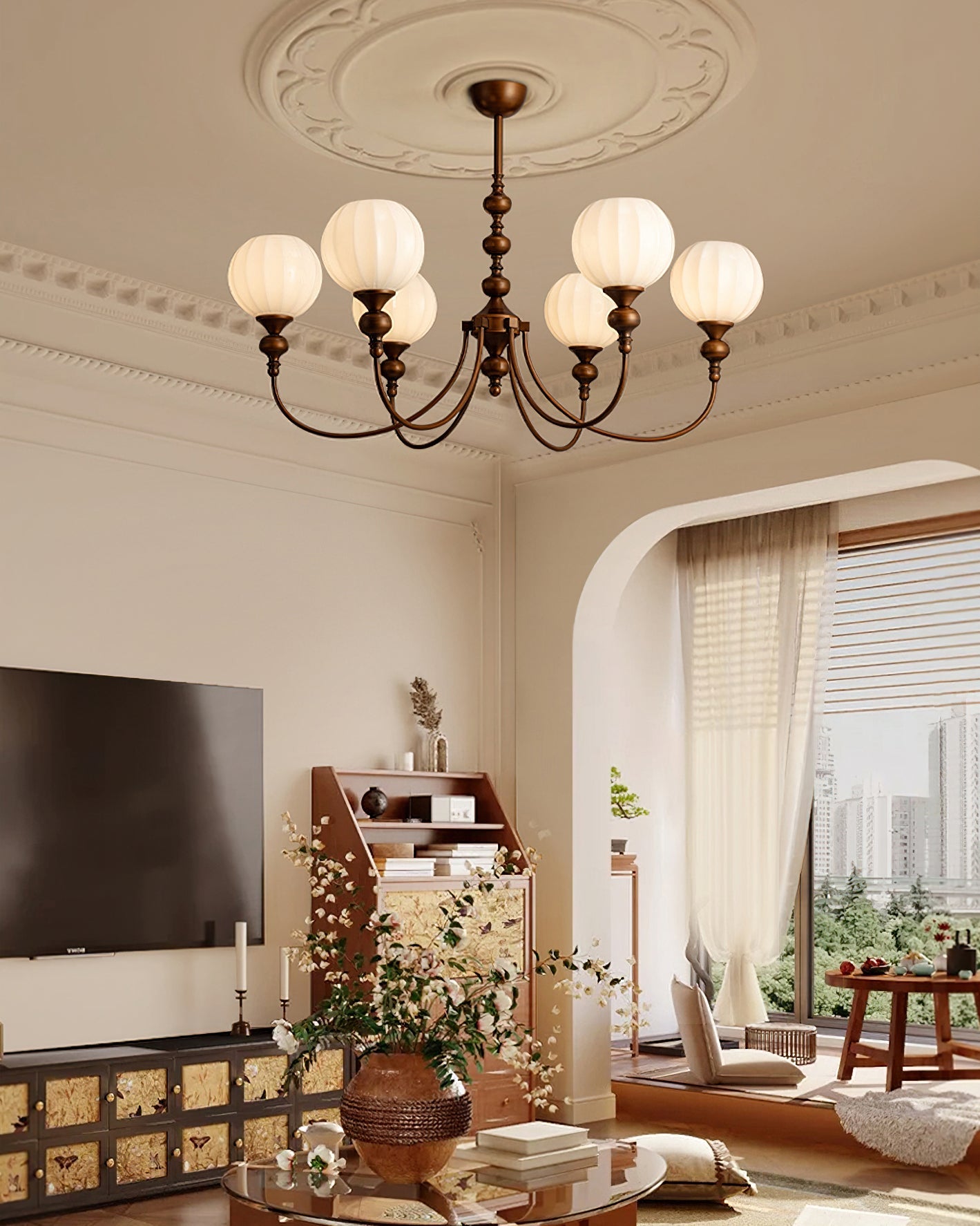Lampadario vintage Calavi