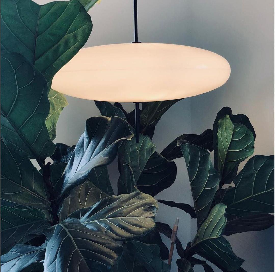 Lampada a sospensione ellittica Chiavvera