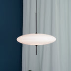 Lampada a sospensione ellittica Chiavvera