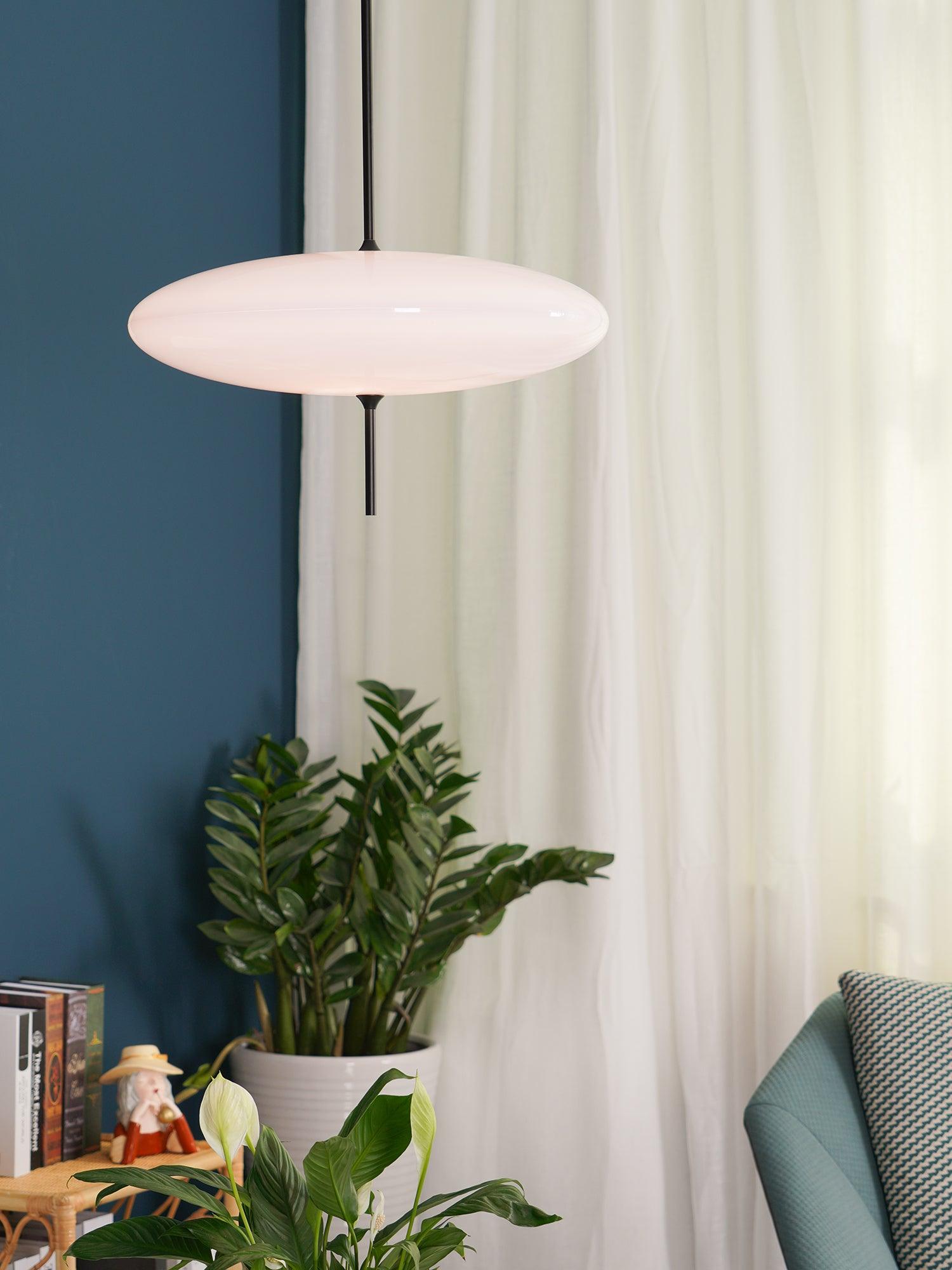 Lampada a sospensione ellittica Chiavvera